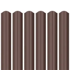 Ламель штахета Parkan Shop Pladur wrinkle mat Thyssen krupp 0,50мм RAL 8017 Коричневий