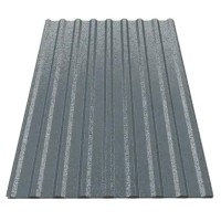 Профнастил Будсервіс Т-18 Relief iceCrystal mat Thyssen krupp 0.50 mm RAL 7016 Графіт