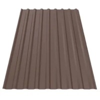 Профнастил Будсервіс Т-18 стін. Pladur wrinkle mat Thyssen krupp 0.50 mm RAL 8017 Коричневий
