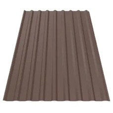 Профнастил Будсервіс Т-18 стін. Quartz Petra Polyurethane mat ARVEDI 0.50 mm RAL 8017 Коричневий