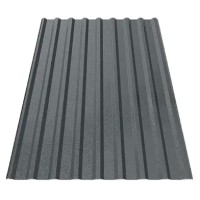 Профнастил Будсервіс Т-18 стін. Relief iceCrystal mat Thyssen krupp 0.50 mm RAL 7016 Графіт