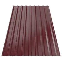 Профнастил Будсервис Т-18 стен. полиэстер TATA STEEL 0.45 mm RAL 3005 Красный