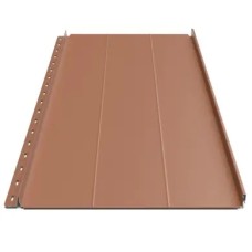 Клікфальц Будсервіс "Преміум" П2 Pladur wrinkle mat Thyssen krupp 0.50 mm RAL 8004 Теракота