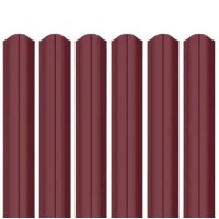 Ламель штакета Parkan Shop матполиэстер ARVEDI 0,45мм RAL 3005 Красный