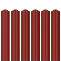 Ламель штакета Parkan Shop матполиэстер ARVEDI 0,45мм RAL 3011 Красный