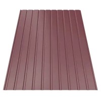 Профнастил Будсервіс Т-07 ультра матполіестер ArcelorMittal (Німеччина) 0.50 mm RAL 3005 Червоний