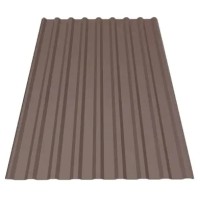Профнастил Будсервіс Т-18 Pladur wrinkle mat Thyssen krupp 0.50 mm RAL 8017 Коричневий