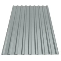 Профнастил Будсервіс Т-18 поліестер TATA STEEL 0.45 mm RAL 9006 Металік