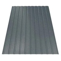 Профнастил Будсервіс Т-07 Relief iceCrystal mat Thyssen krupp 0.50 mm RAL 7016 Графіт