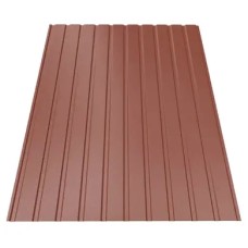 Профнастил Будсервіс Т-07 ультра матполіестер ArcelorMittal (Польща) 0.50 mm RAL 3009 Червоний
