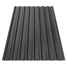 Профнастил Будсервіс Т-18 стін. Relief iceCrystal mat Thyssen krupp 0.50 mm RAL 9005 Чорний