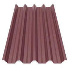 Профнастил Будсервіс Т-57 Quartz Petra Polyurethane mat ARVEDI 0.50 mm RAL 3005 Червоний