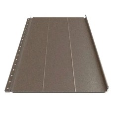 Клікфальц Будсервіс "Преміум" П2 Relief iceCrystal mat Thyssen krupp 0.50 mm RAL 8019 Коричневий