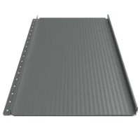 Кликфальц Будсервис "Премиум" П5 Pladur wrinkle mat Thyssen krupp 0.50 mm RAL 7024 Серый