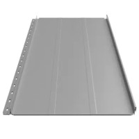 Кликфальц Стройсервис "Смарт" П3 полиэстер ARVEDI 0.45 mm RAL 9006 Металлик