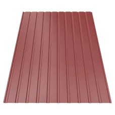 Профнастил Будсервіс Т-07 Quartz Petra Polyurethane mat ARVEDI 0.50 mm RAL 3011 Червоний