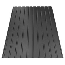 Профнастил Будсервіс Т-07 ультра матполіестер ArcelorMittal (Польща) 0.50 mm RAL 9005 Чорний