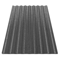 Профнастил Будсервіс Т-18 Relief iceCrystal mat Thyssen krupp 0.50 mm RAL 9005 Чорний