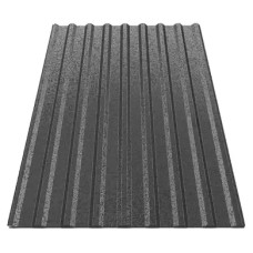Профнастил Будсервіс Т-18 Relief iceCrystal mat Thyssen krupp 0.50 mm RAL 9005 Чорний