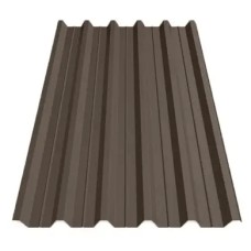 Профнастил Зартмет ПК-35 матполіестер UKR Metal Україна 0.70 mm RAL 8019 Коричневий