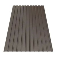 Профнастил Зартмет ПС-10/ПК-10 Pural matt Dongbu Корея 0.45 mm RAL 8019 Коричневий