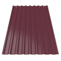 Профнастил Зартмет ПС-20/ПК-20 полиэстер Китай 0.45 mm RAL 3005 Красный