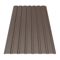 Профнастил Зартмет ПС-15/ПК-15 Pural matt Dongbu Корея 0.50 mm RAL 8019 Коричневий