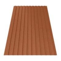 Профнастил Зартмет ПС-10/ПК-10 матполіестер ArcelorMittal Польща 0.50 mm RAL 8004 Теракота