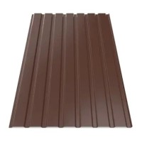 Профнастил Зартмет ПС-15/ПК-15 полиэстер UKR Metal Украина 0.45 mm RAL 8017 Коричневый