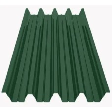 Профнастил Зартмет ПК-57 поліестер Китай 0.45 mm RAL 6005 Зелений
