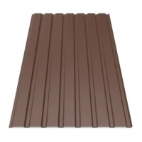 Профнастил Зартмет ПС-15/ПК-15 матполіестер ArcelorMittal Польща 0.50 mm RAL 8017 Коричневий