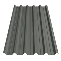 Профнастил Зартмет ПК-35 Pural matt Dongbu Корея 0.50 mm RAL 7024 Сірий