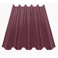 Профнастил Зартмет ПК-35 полиэстер Китай 0.40 mm RAL 3005 Красный