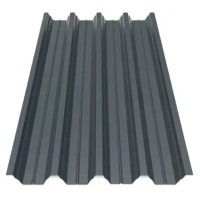 Профнастил Зартмет ПК-57 матполіестер UKR Metal Україна 0.42 mm RAL 7016 Графіт
